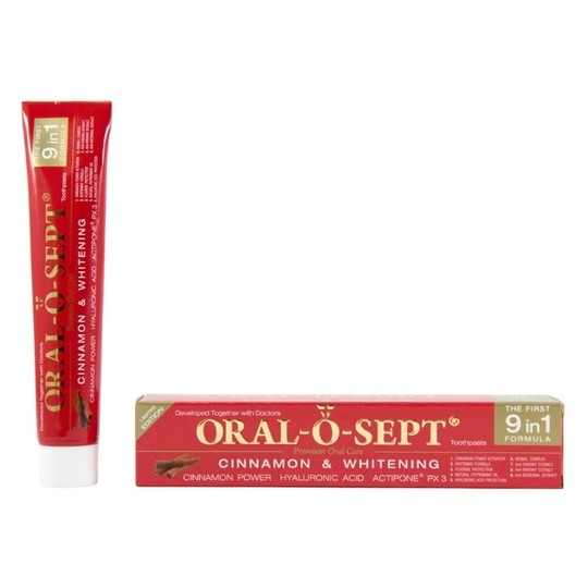 Oral-o-sept Cinnamon zubná pasta 75 ml
