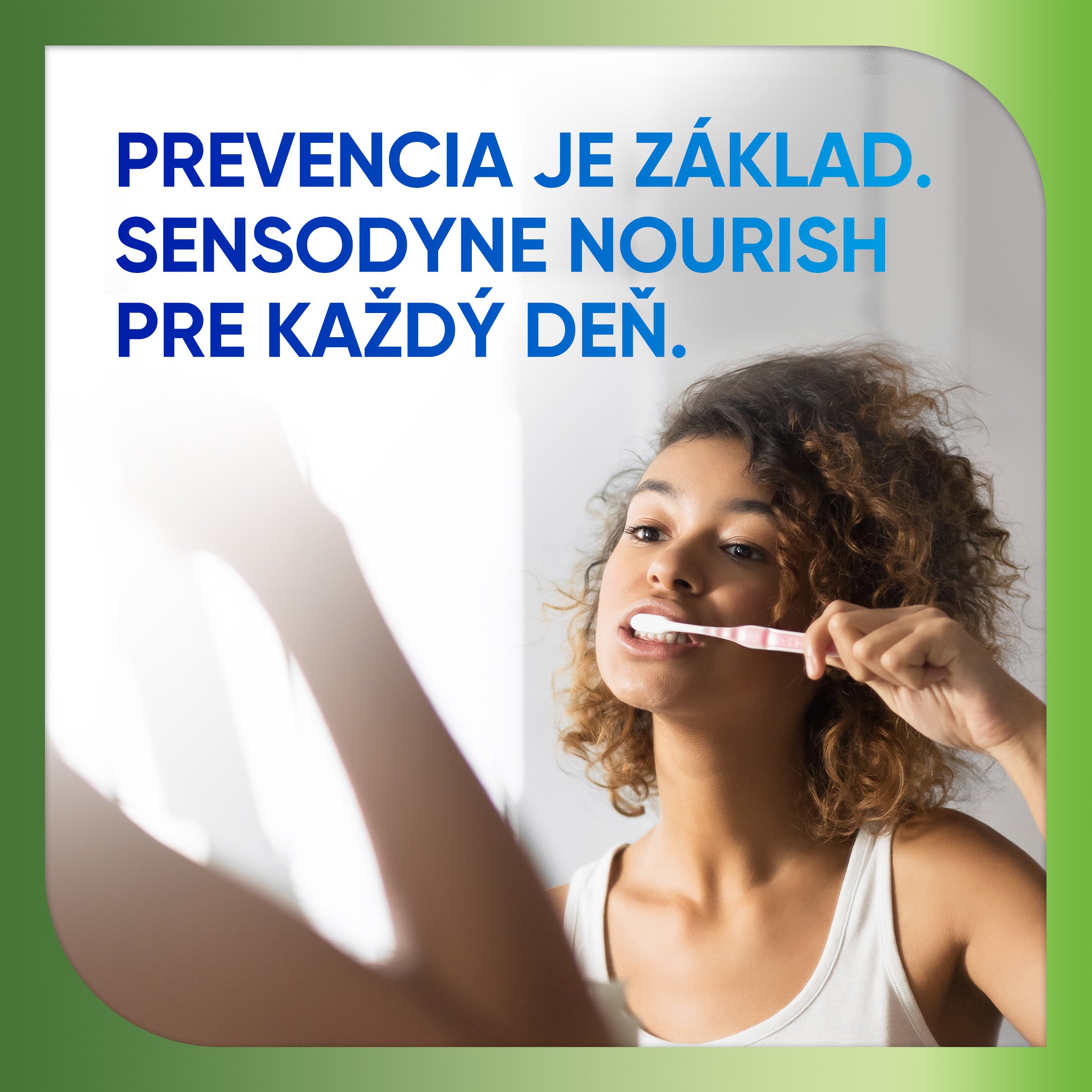 Sensodyne Nourish Gently Soothing zubná pasta 3x75 ml