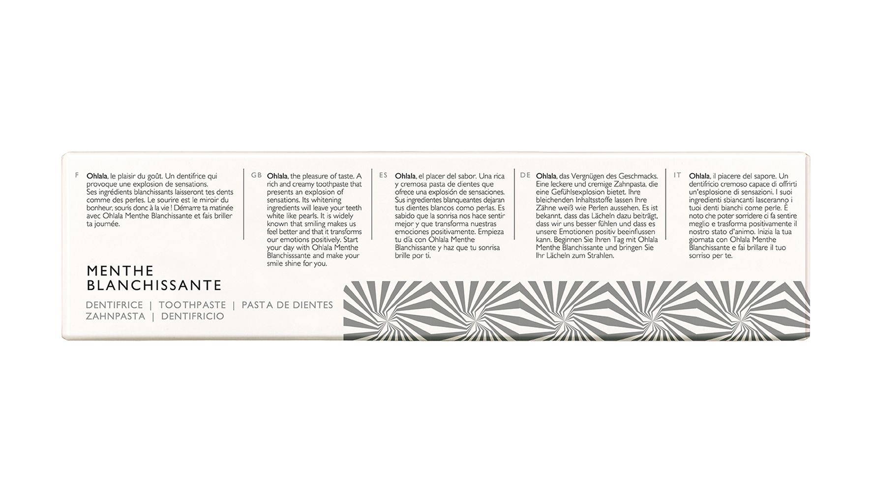 Ohlalá Whitening Mint zubná pasta 75 ml