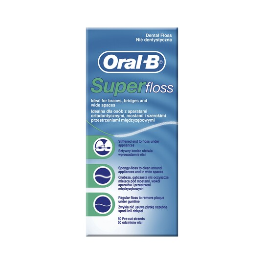 Oral-B Superfloss zubná niť 50 ks