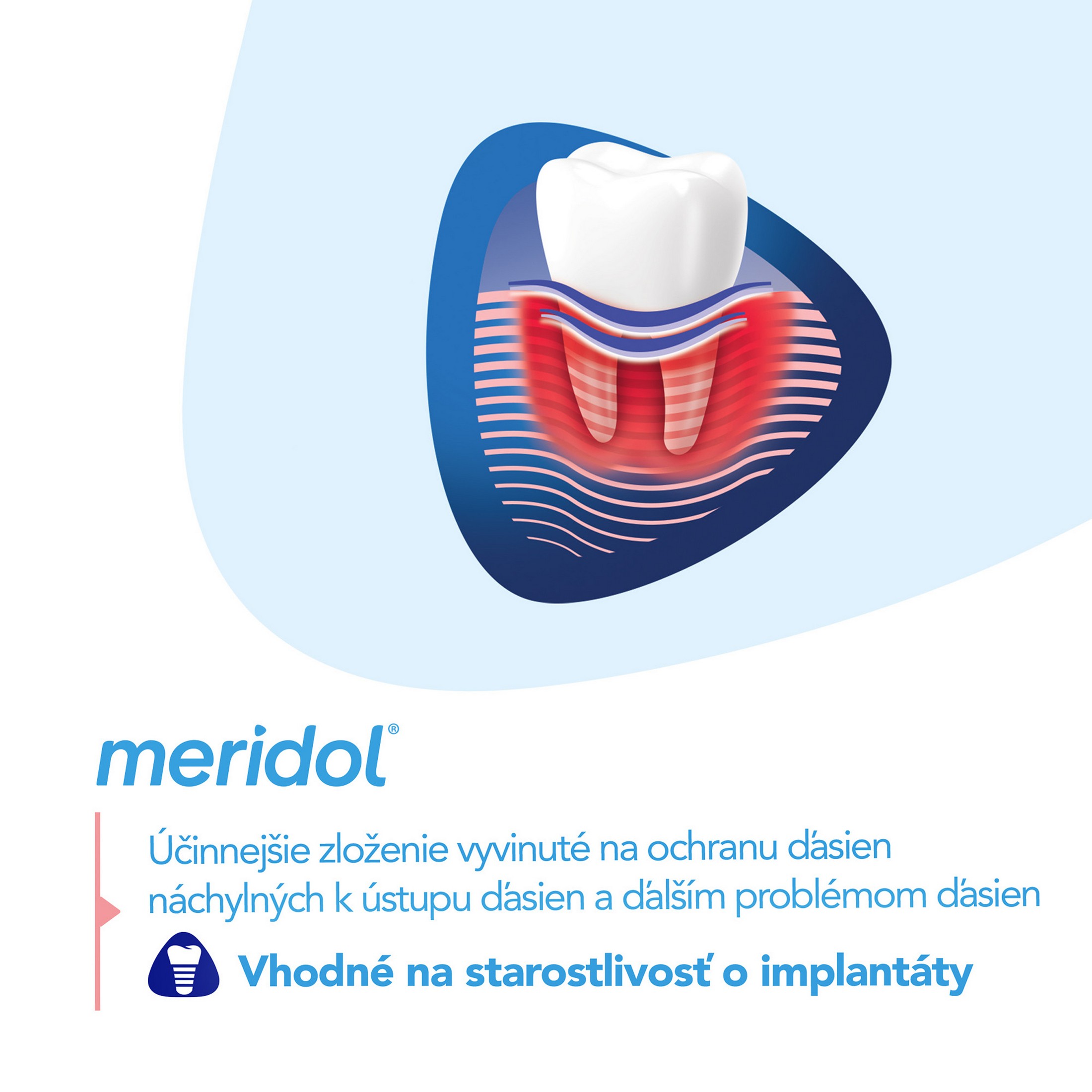 Meridol Parodont Expert zubná pasta 75 ml