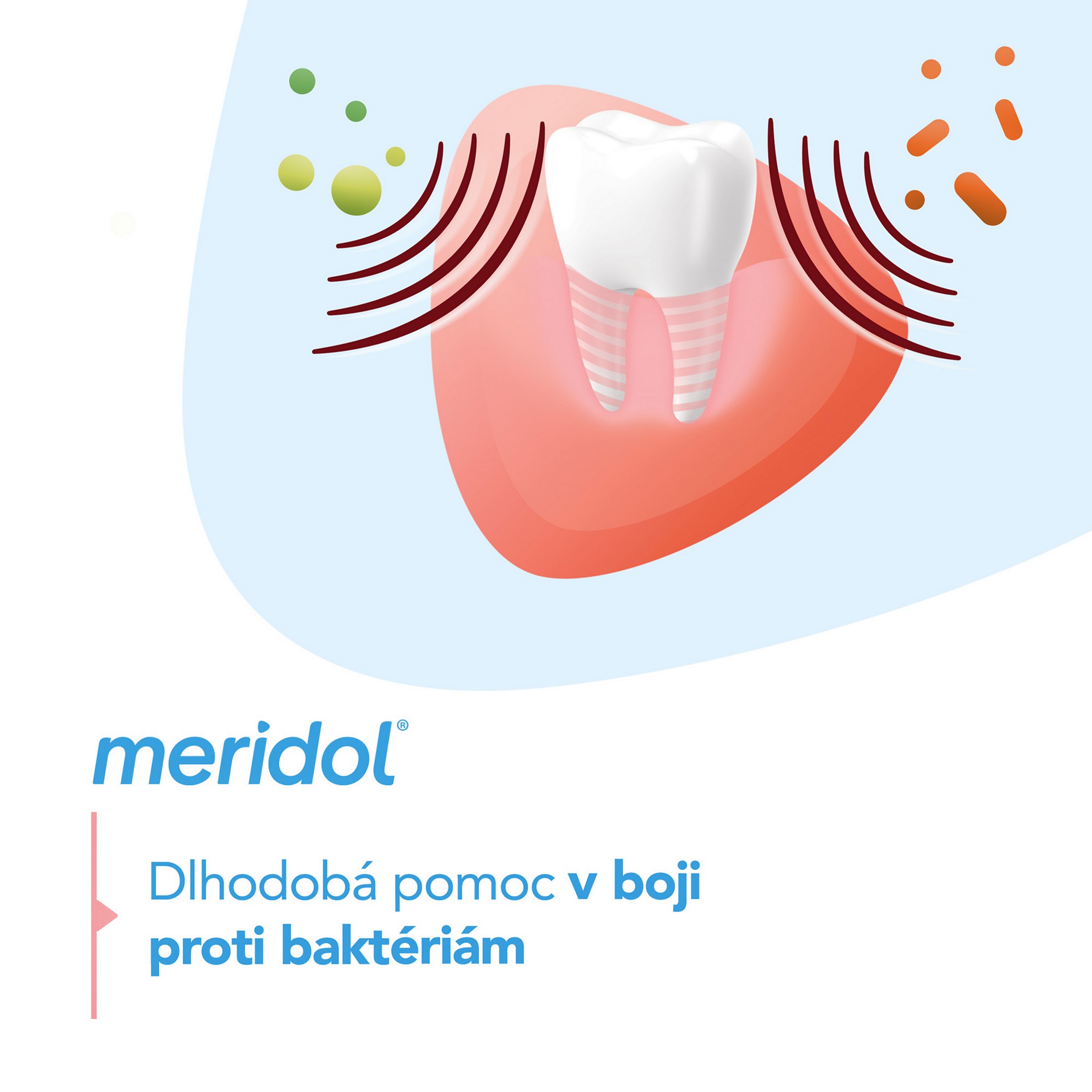 Meridol Complete Care citlivé ďasná a zuby zubná pasta 75 ml