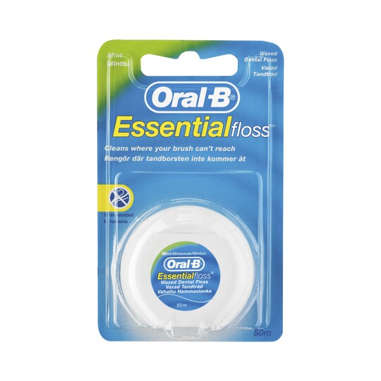 Oral-B EssentialFloss zubná nit 50 m - voskovaná