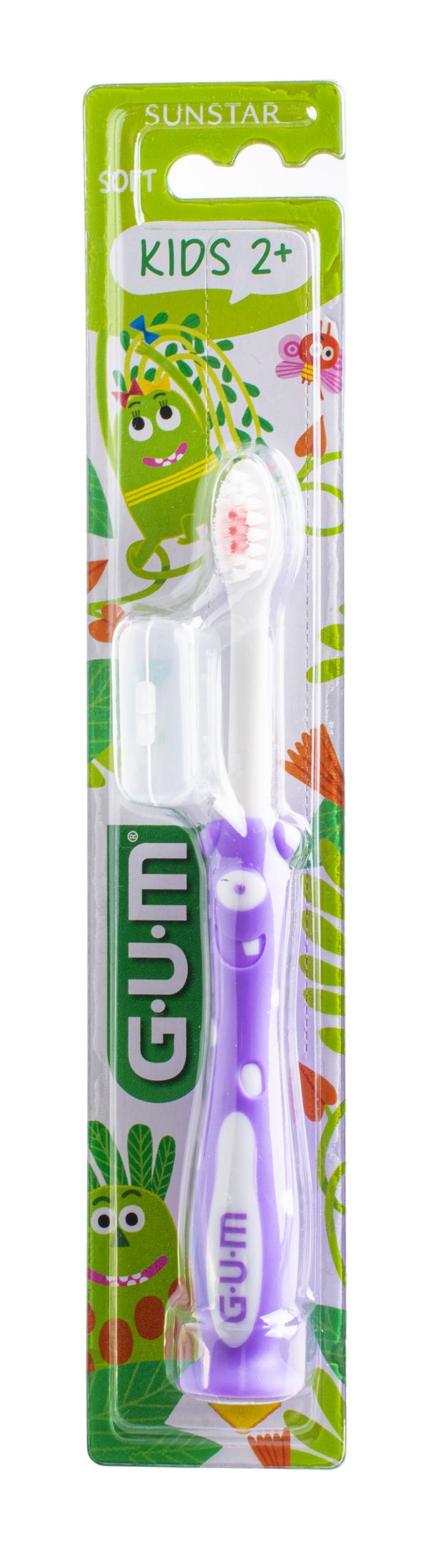 GUM Kids Monster 2-6 rokov zubná kefka