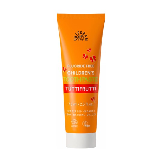 Urtekram Children's TuttiFrutti detská zubná pasta 75 ml