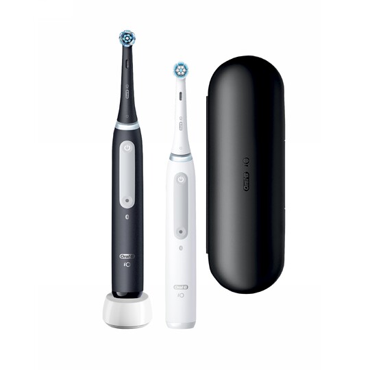 Oral-B iO Series 4 Duo Black+White magnetická kefka 2 ks