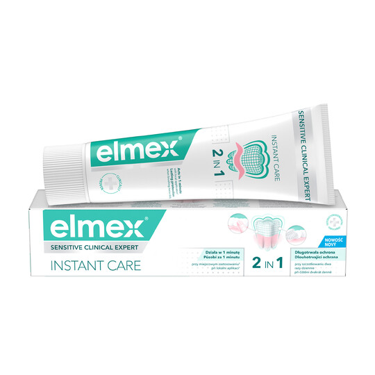 Elmex Sensitive Clinical Expert Instant Care zubná pasta 75 ml