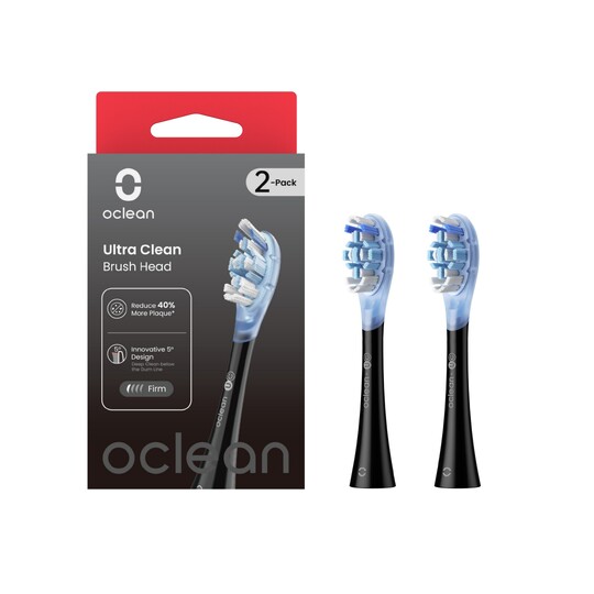 Oclean Ultra Clean Black náhradná hlavica 2 ks