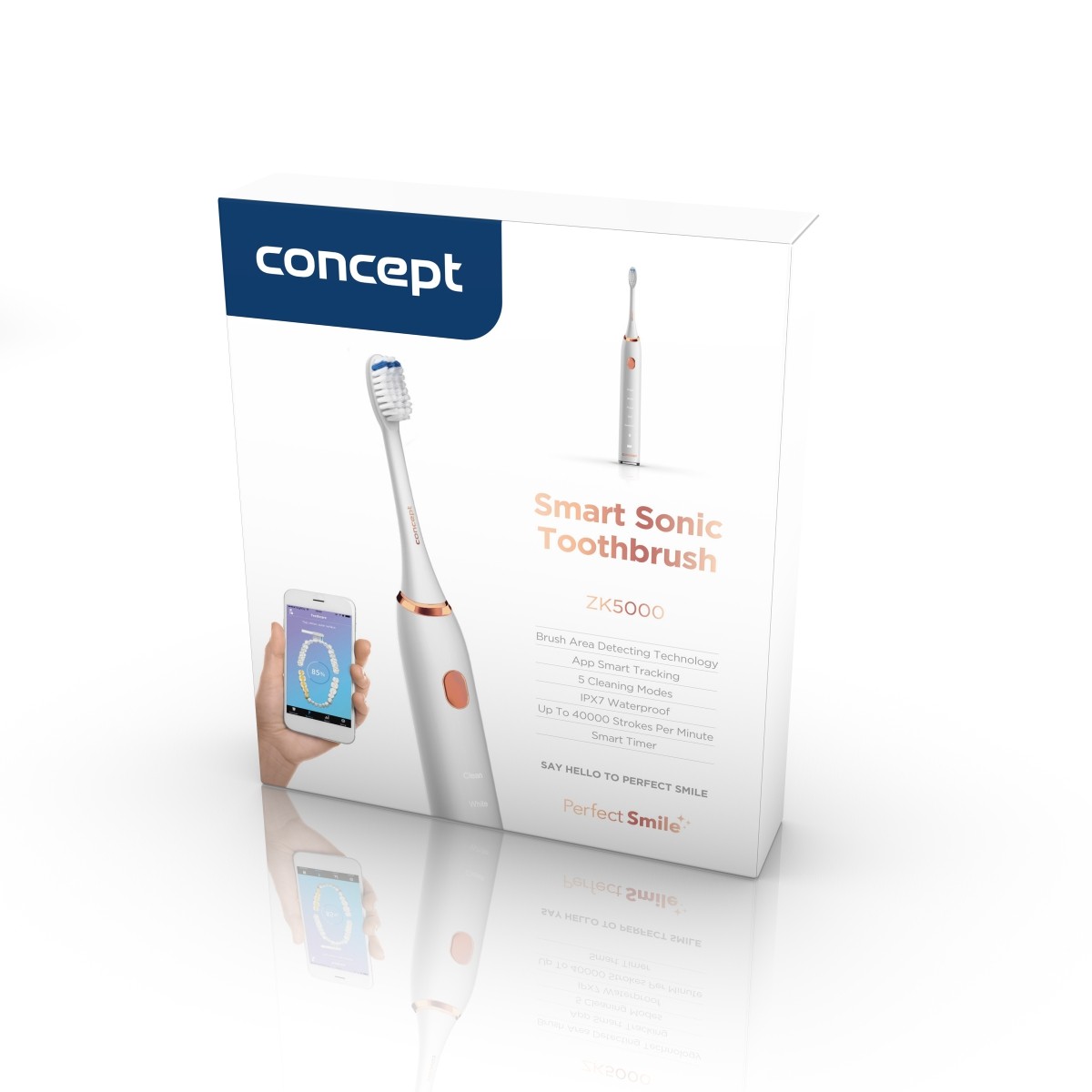 Concept Perfect Smile ZK5000 White sonická kefka