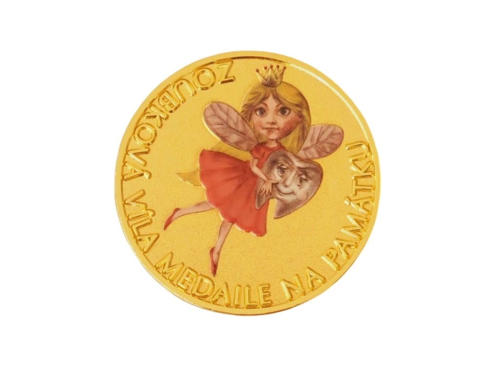 Zúbková víla - rozprávková medaila