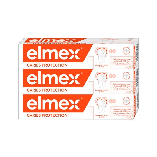 Elmex Caries Protection zubná pasta 3×75 ml