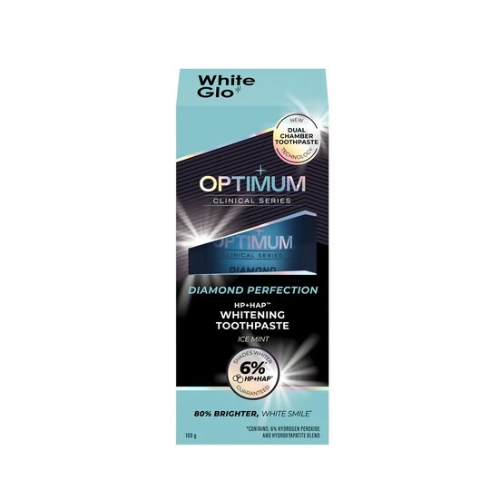 White Glo Optimum Diamond Perfection zubná pasta 100 g