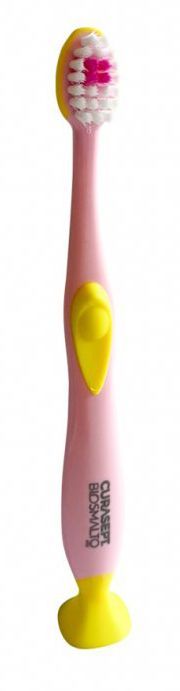 Curasept Biosmalto Baby detská zubná kefka