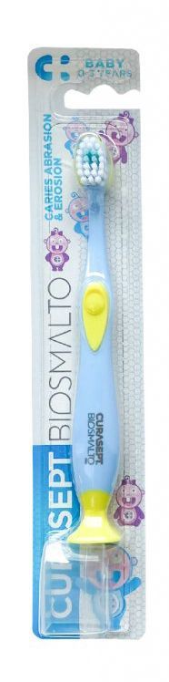 Curasept Biosmalto Baby detská zubná kefka