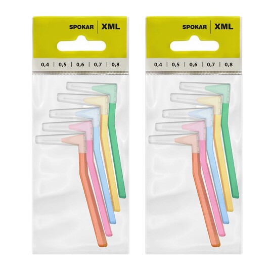 Spokar XML Mix medzizubná kefka 2×5 ks
