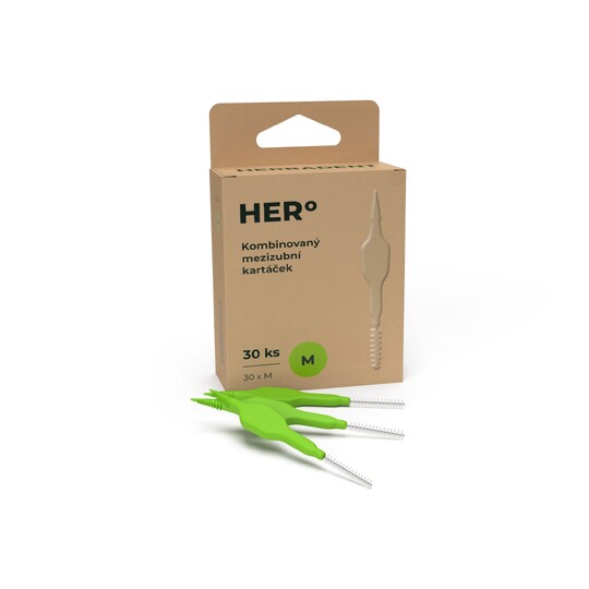 Herbadent HERo M medzizubná kefka 30 ks