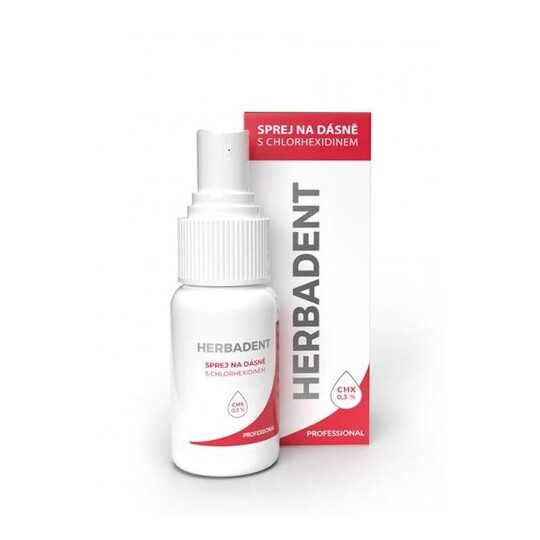 Herbadent Professional sprej na ďasná 25 ml