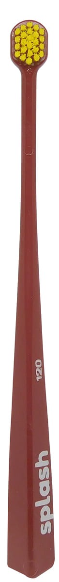 Splash Brush 120 zubná kefka hnedá
