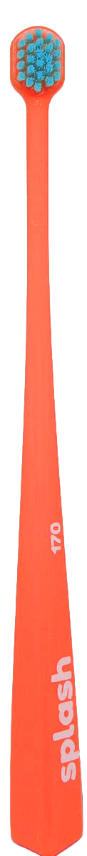 Splash Brush 170 zubná kefka svetlo červená