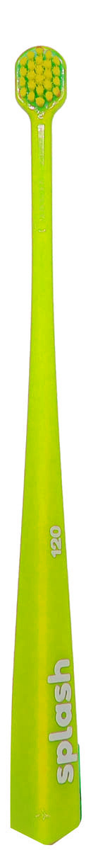 Splash Brush 120 zubná kefka svetlo zelená