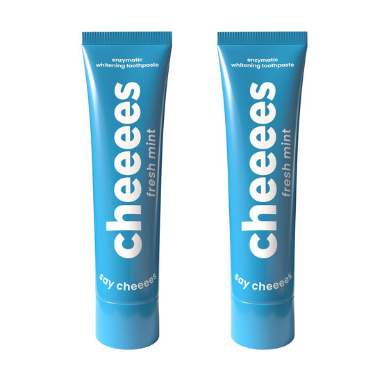 Cheeees Fresh Mint zubná pasta 2×60 g