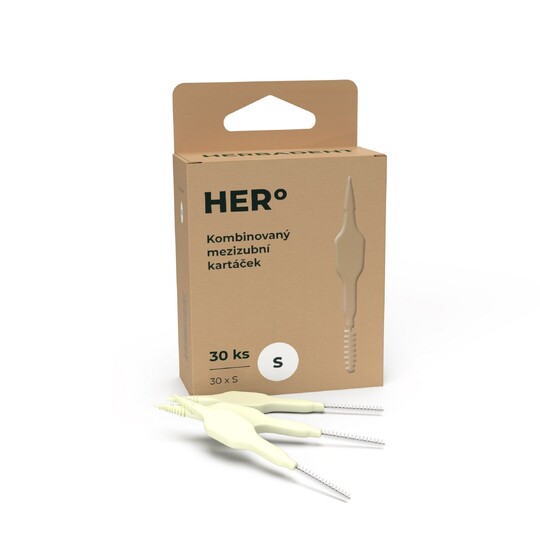 Herbadent HERo S medzizubná kefka 30 ks