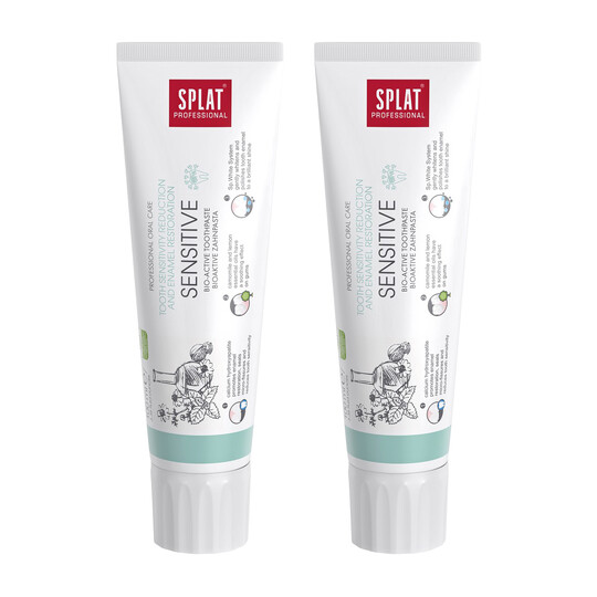 Splat Professional Sensitive zubná pasta 2×100 ml