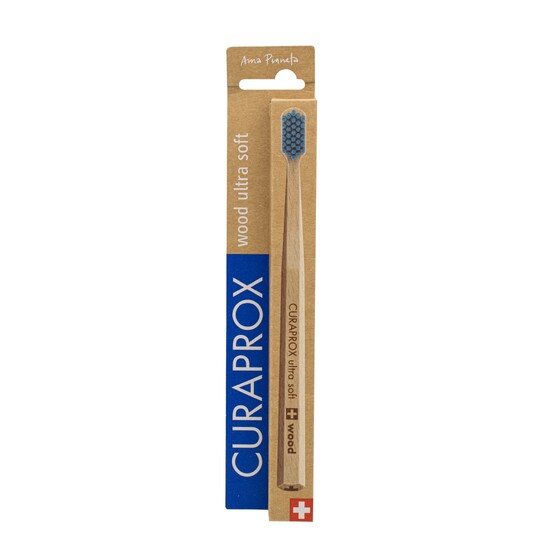 Curaprox Wood Ultra Soft zubná kefka