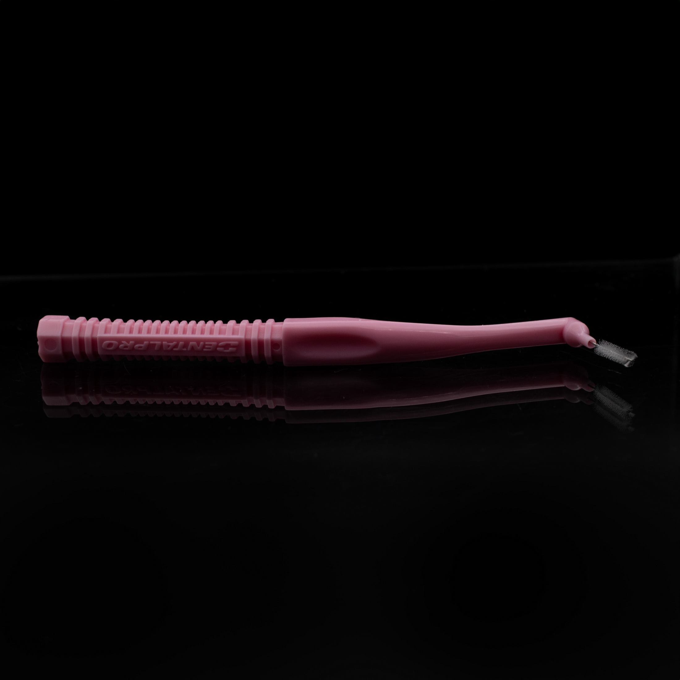 DentalPro L Shaped 0 medzizubná kefka ružová 10 ks