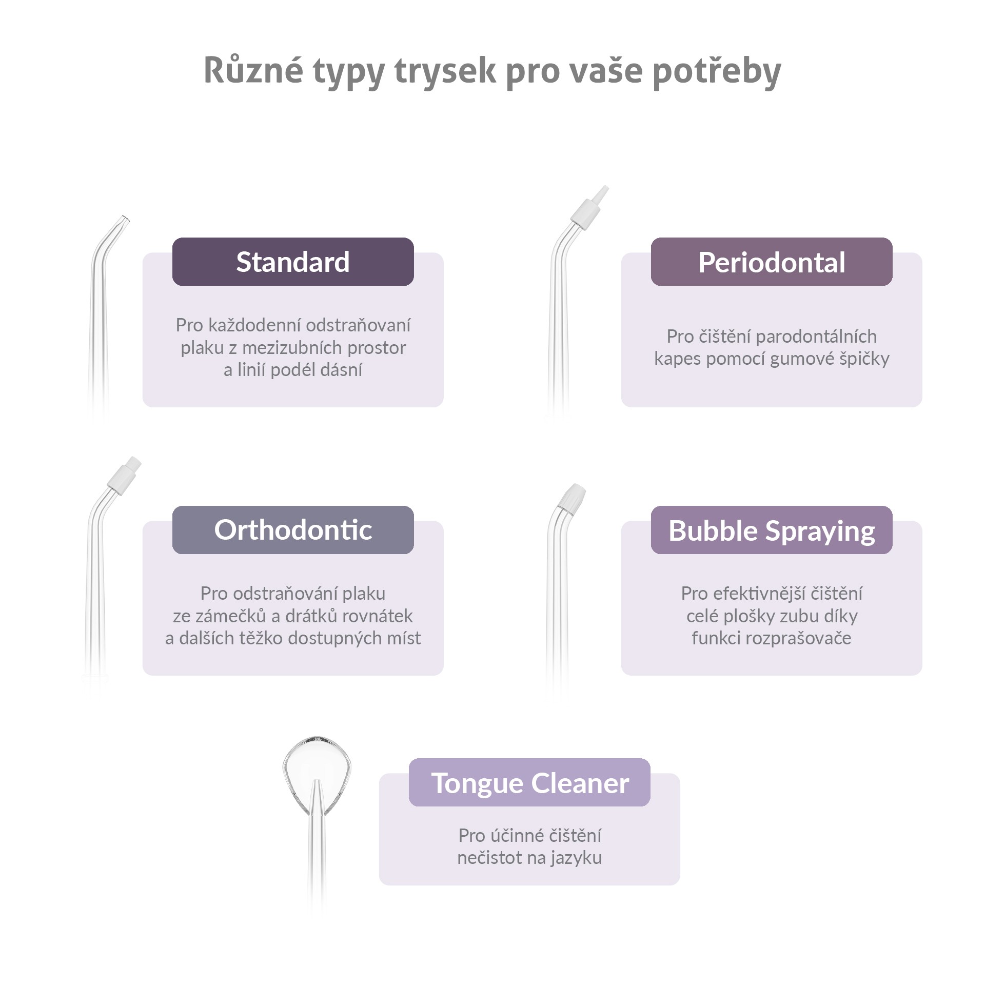 TrueLife AquaFloss Mini M50 Black ústna sprcha