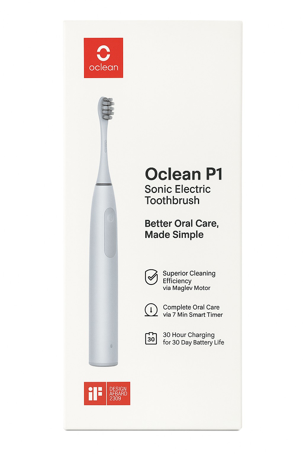 Oclean P1 sonická kefka