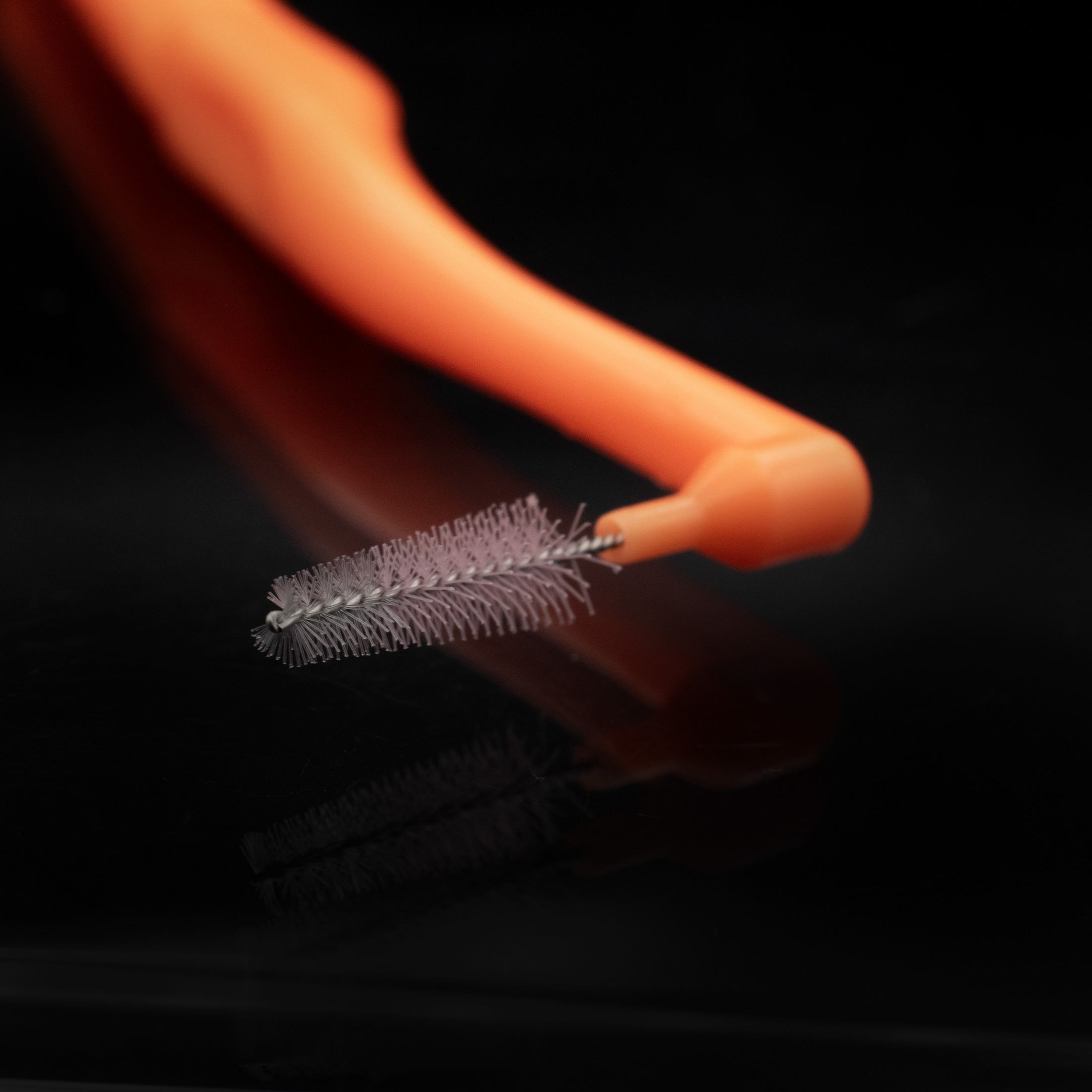 DentalPro L Shaped 3 medzizubná kefka oranžová 10 ks