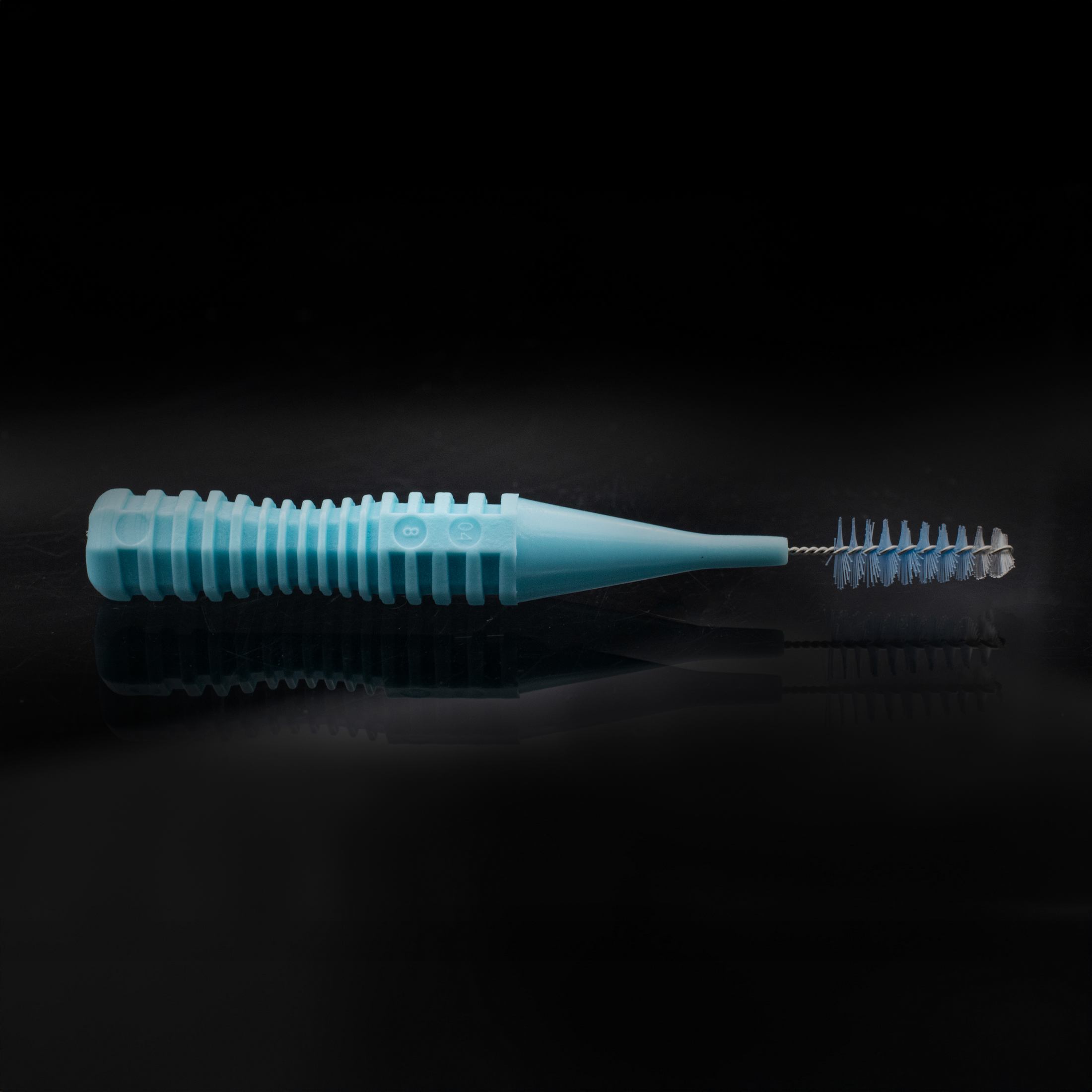 DentalPro I Shaped 4 medzizubná kefka modrá 10 ks