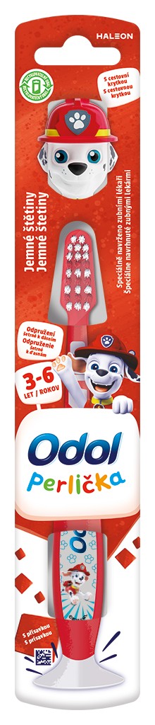 Odol Perlička 3-6 rokov detská zubná kefka - Marshall