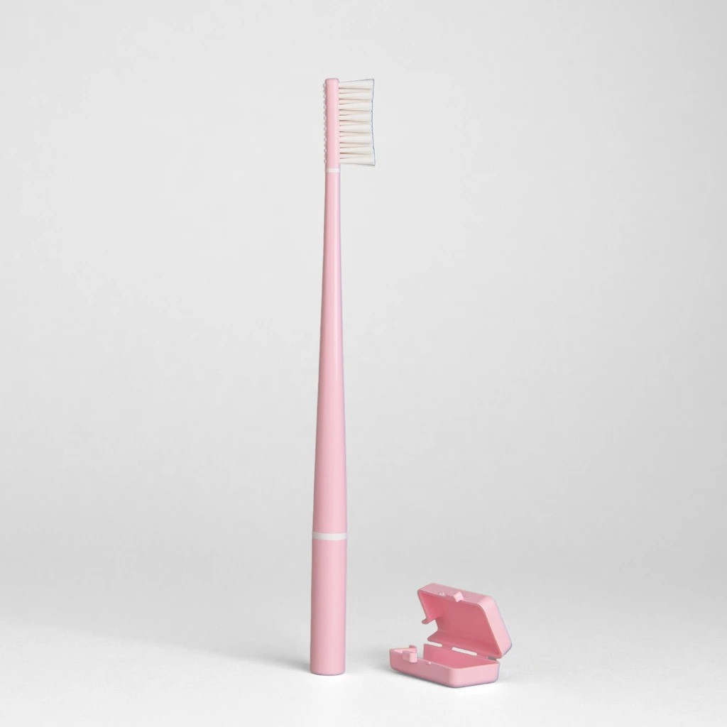 Piuma Baby Pink Echinacea zubná kefka