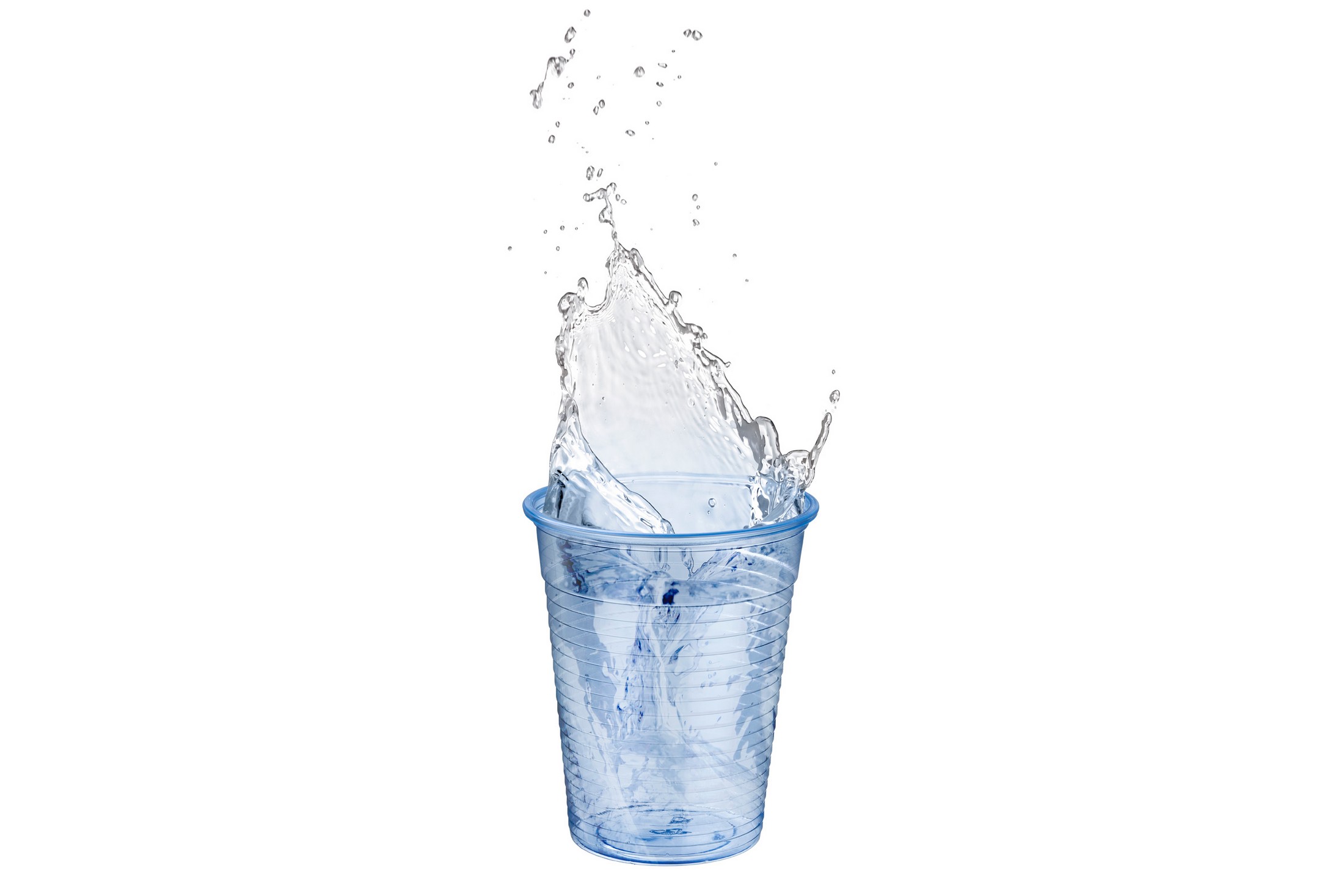 Akzenta Top Cups Aqua Blue plastové jednorazové kelímky 50 ks