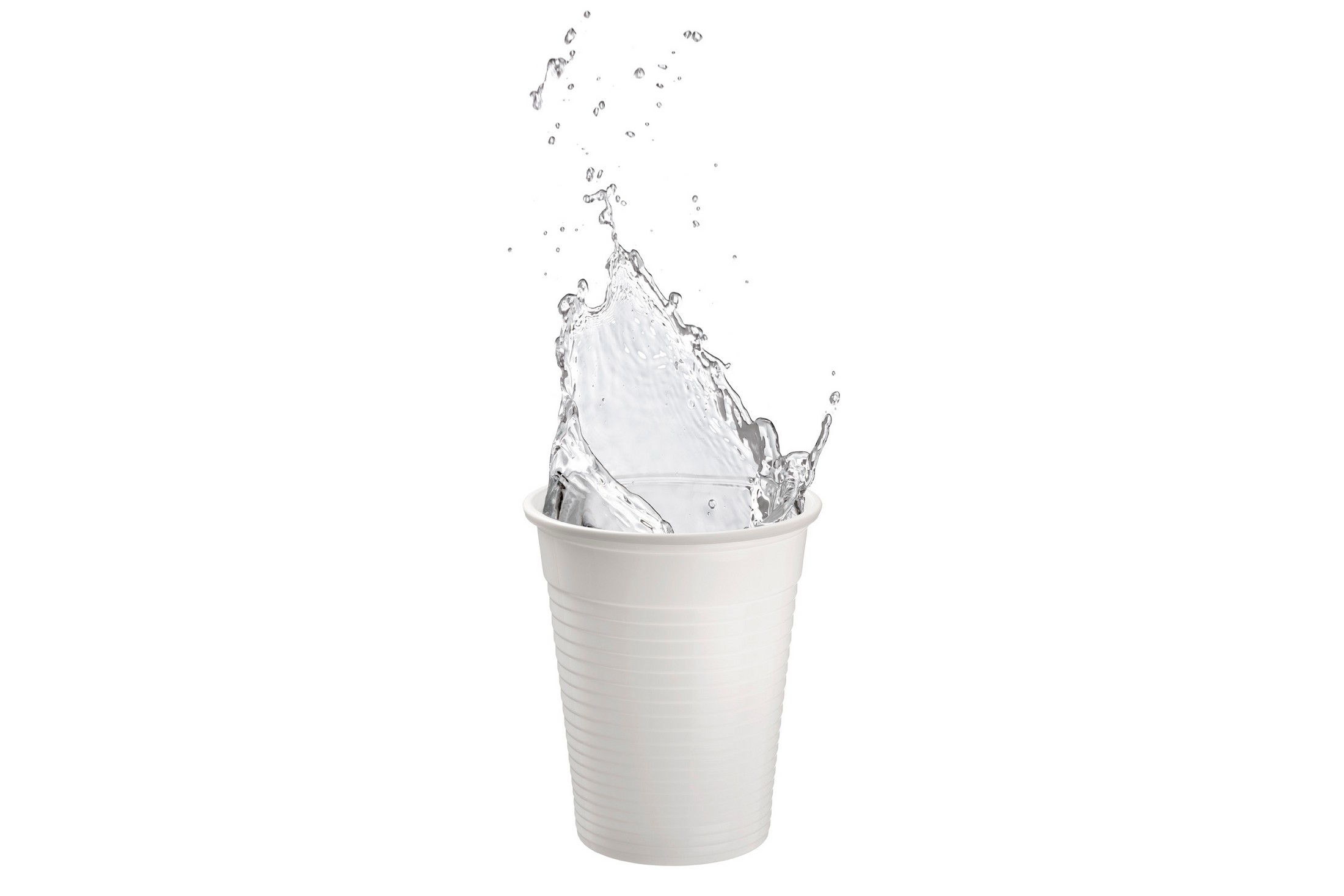 Akzenta Top Cups White plastové jednorazové kelímky 50 ks