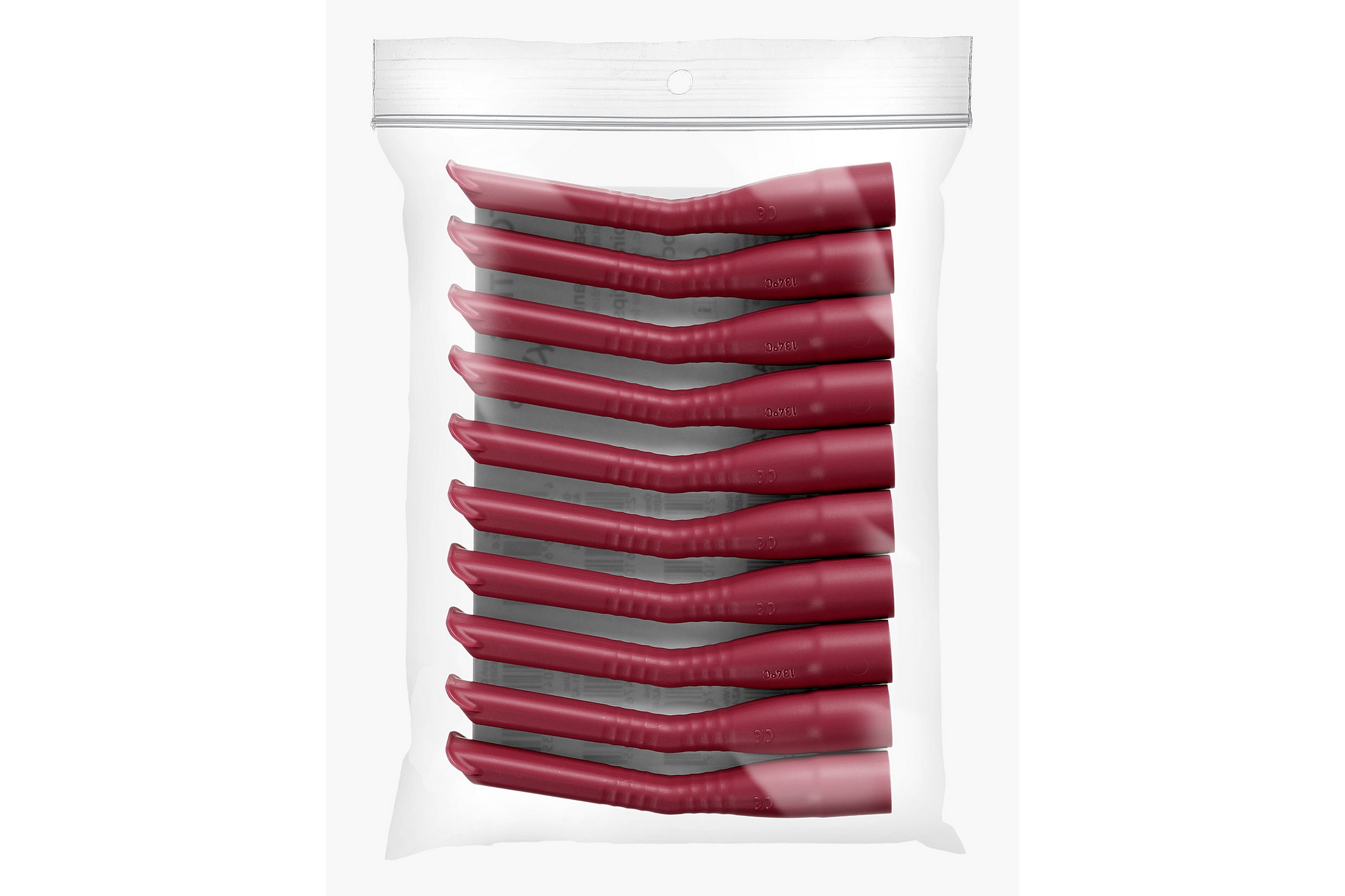 Akzenta Top Tips Kids 108/16 mm Burgundy sacie kanyly 10 ks