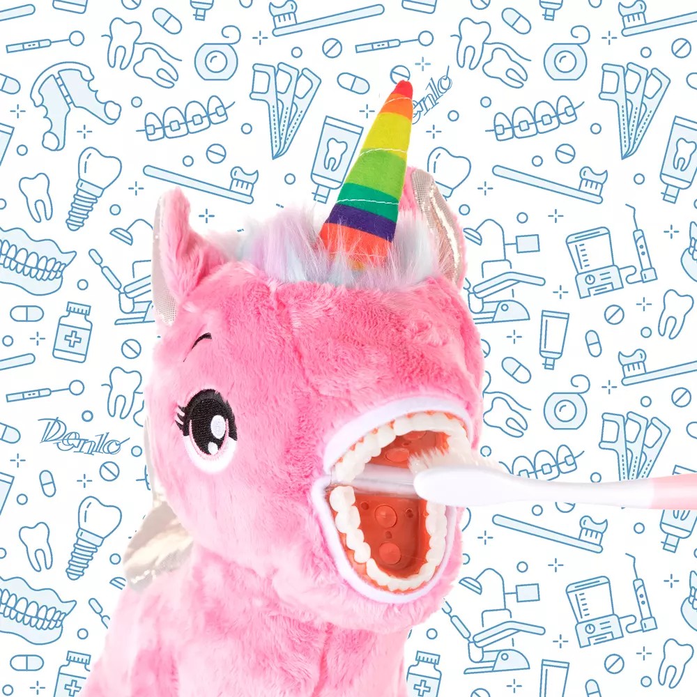 Edukatívny plyšák - magický jednorožec