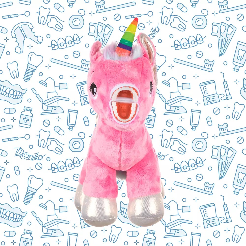 Edukatívny plyšák - magický jednorožec