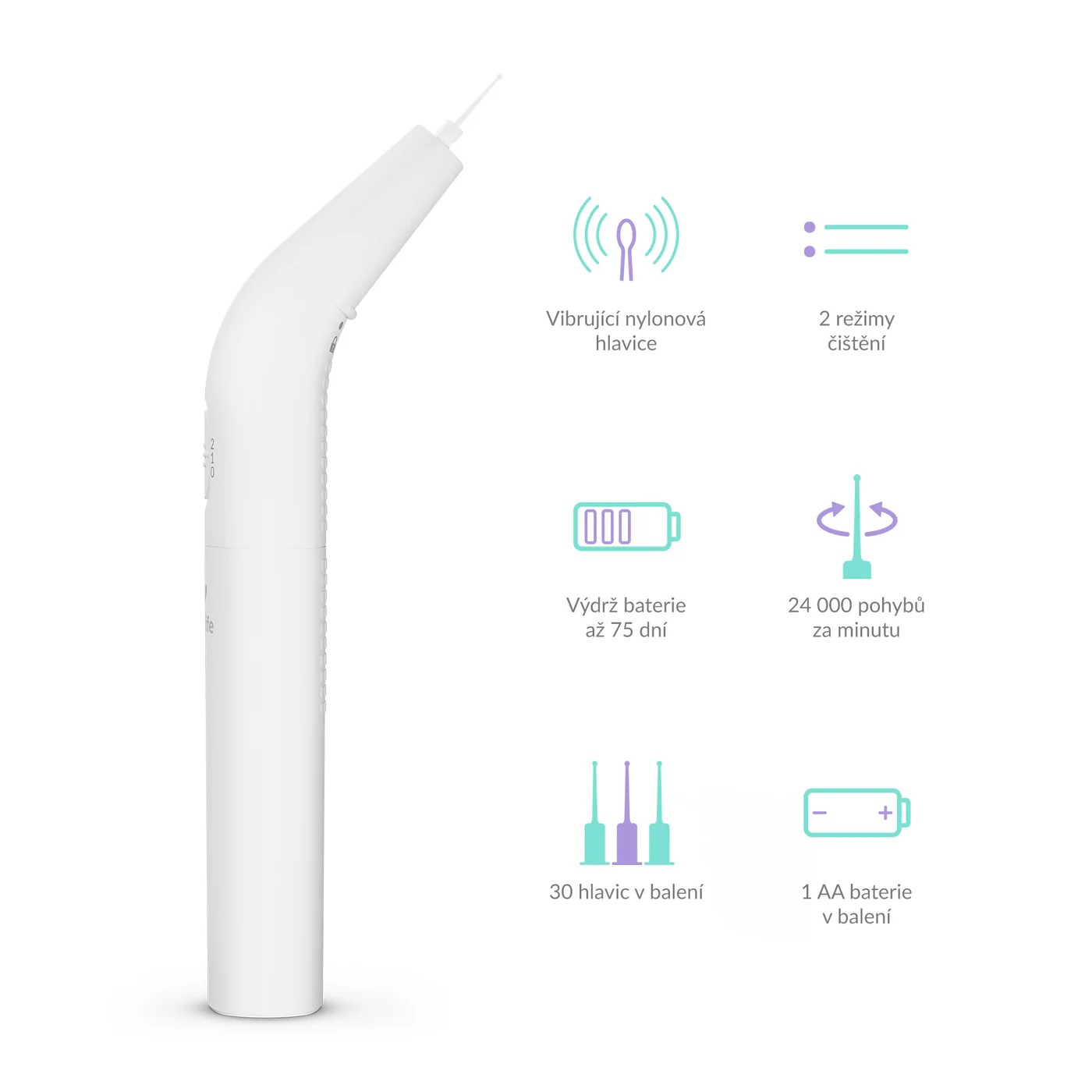 TrueLife InterdentBrush I3 elektrická medzizubná kefka