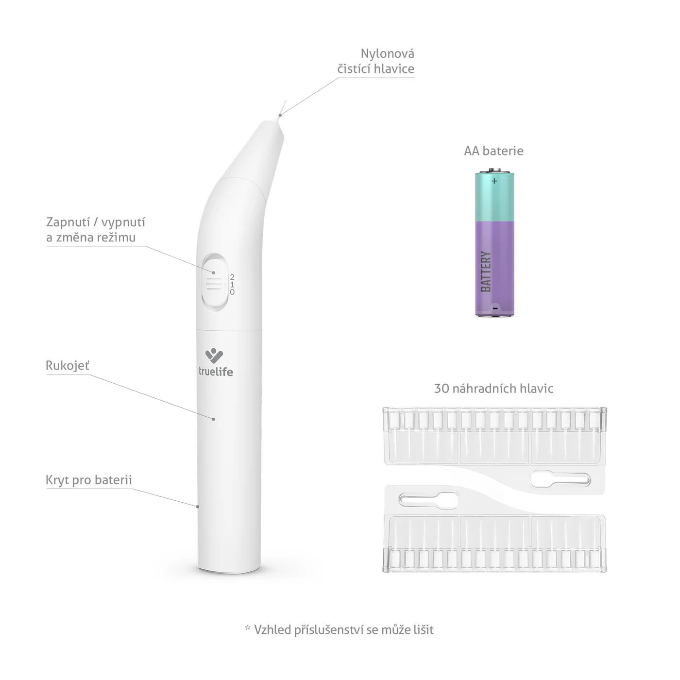 TrueLife InterdentBrush I3 elektrická medzizubná kefka