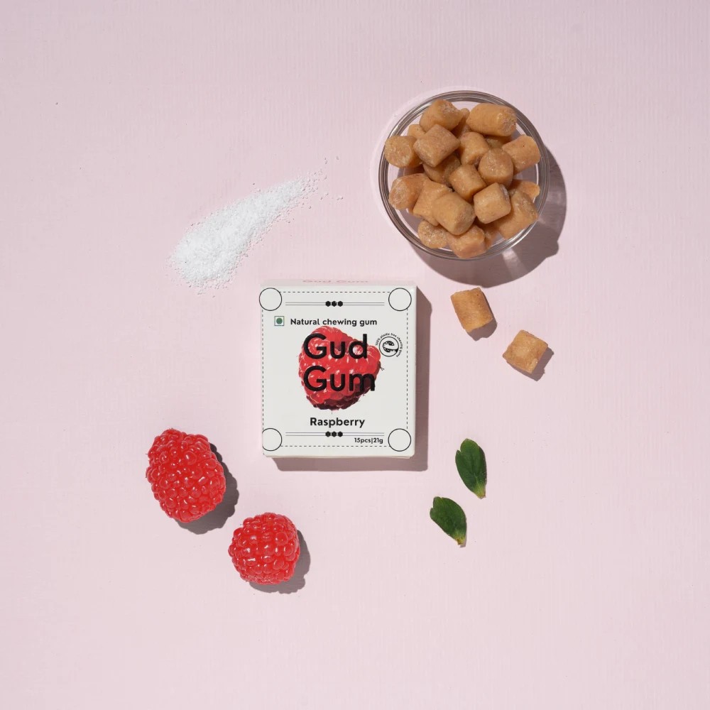 Gud Gum žuvačky 15 ks - malinové