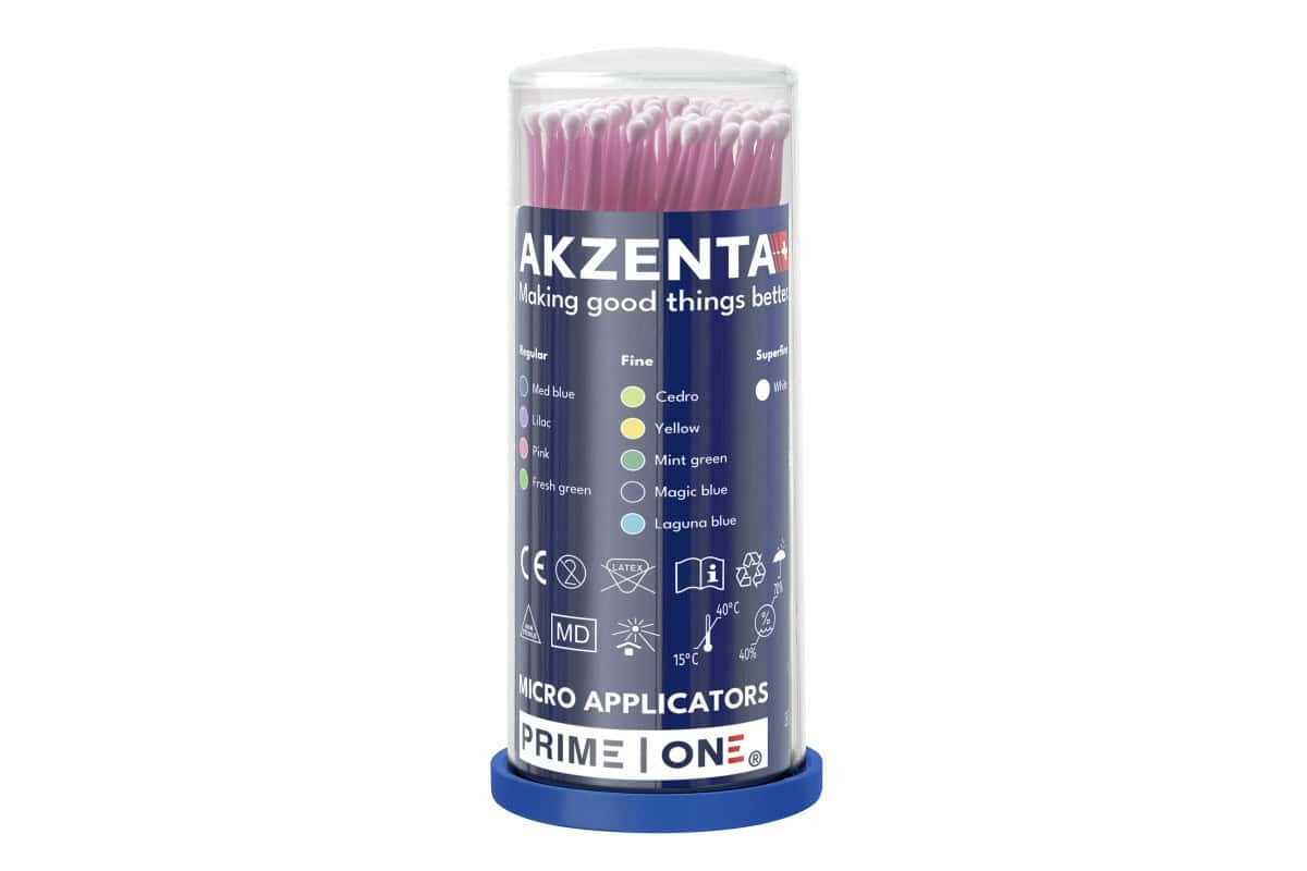 Akzenta Regular Pink mikroaplikátor 4×100 ks