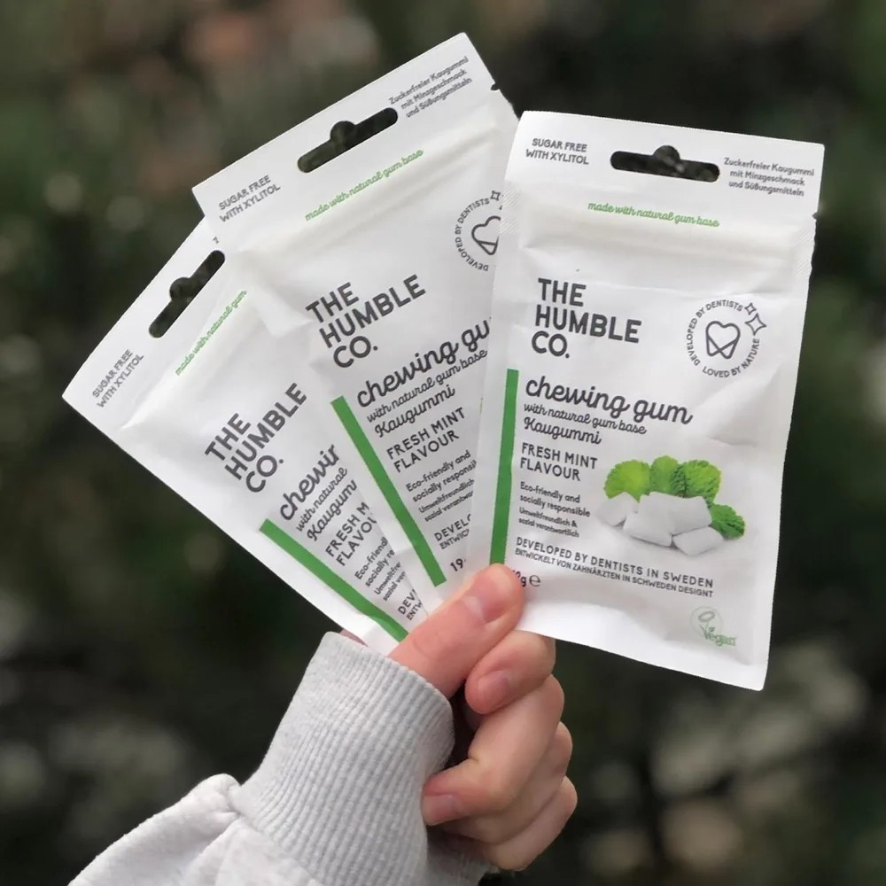 The Humble žuvačky 19 g - svieža mäta