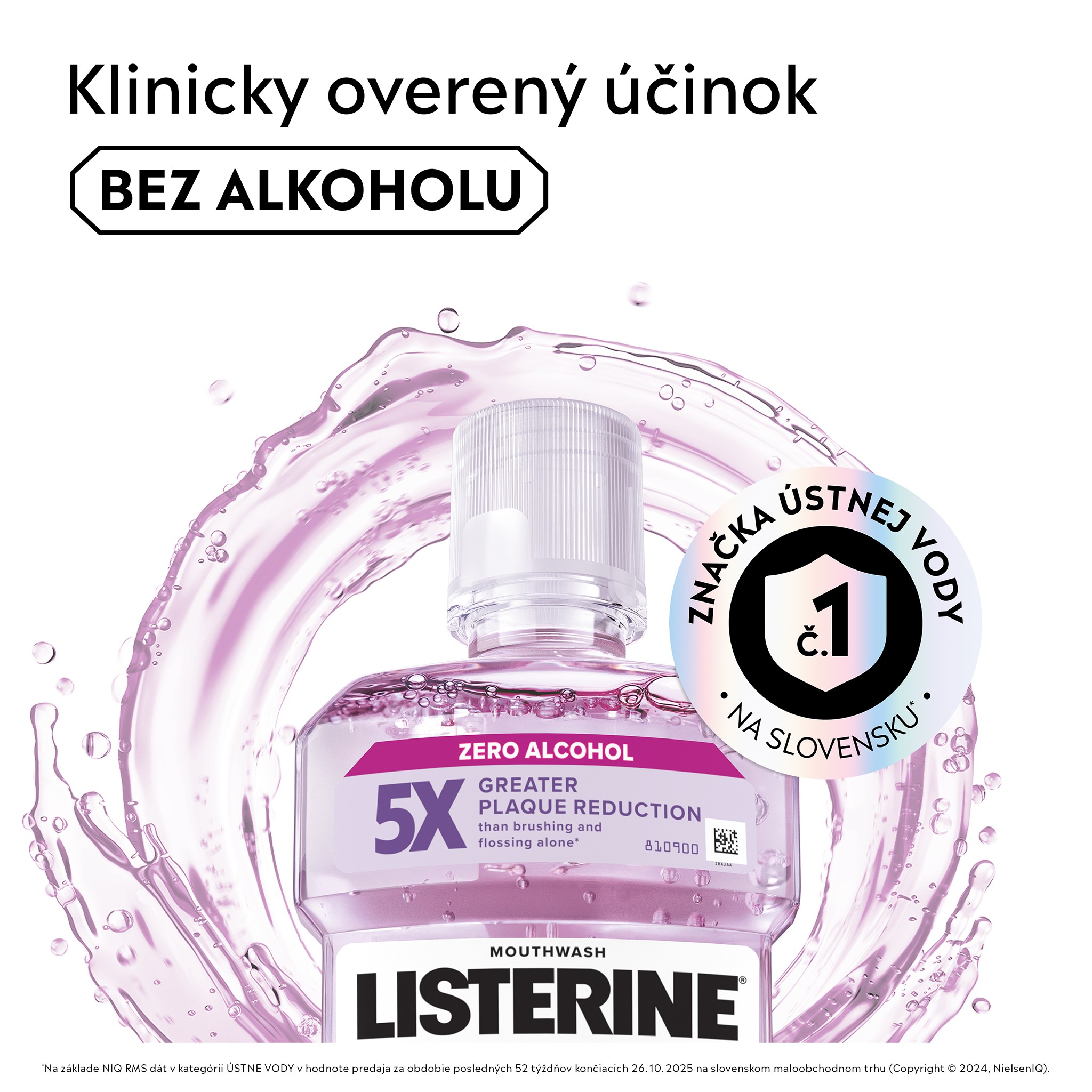 Listerine Total Care Extra Mild ústna voda 500 ml - -