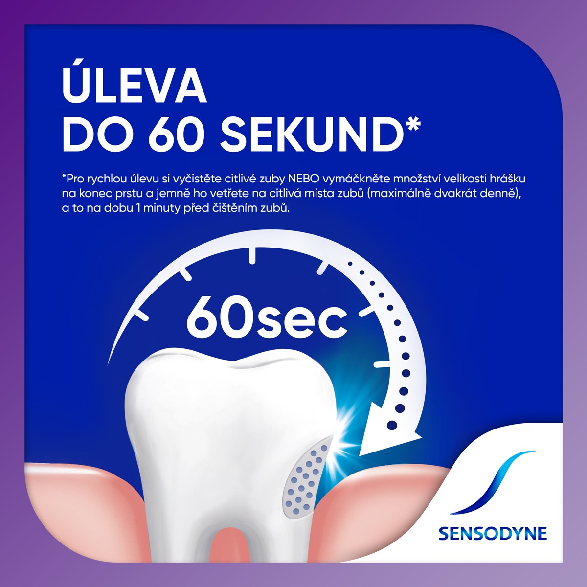 Sensodyne Rapid zubná pasta 3x75ml