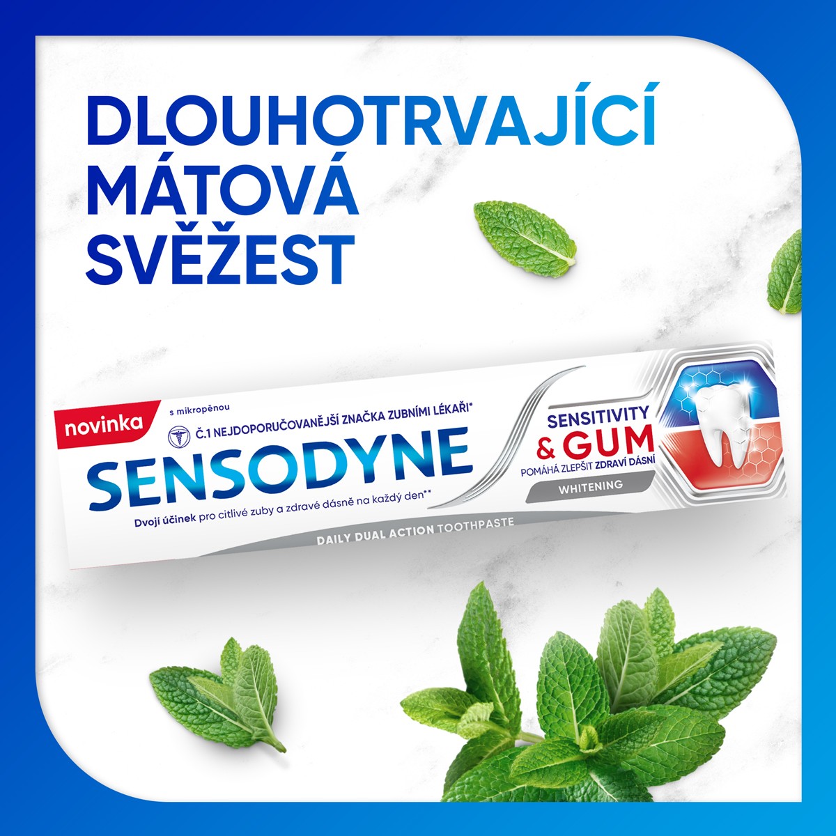 Sensodyne Sensitivity&Gum Whitening zubná pasta 75ml