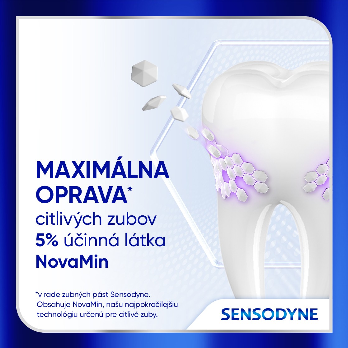 Sensodyne Clinical Repair Active White zubná pasta 75 ml