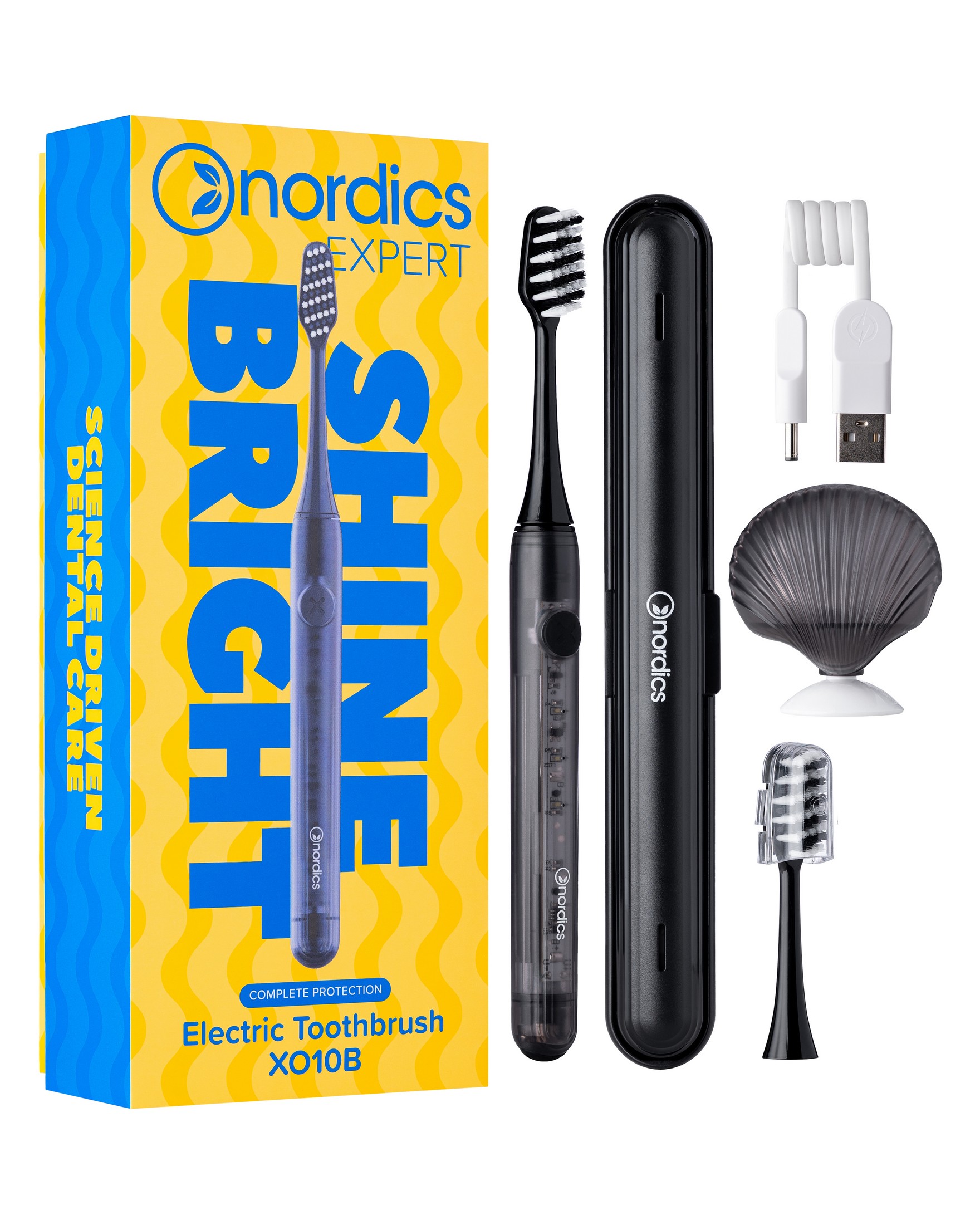 Nordics XO10 Black sonický kartáček